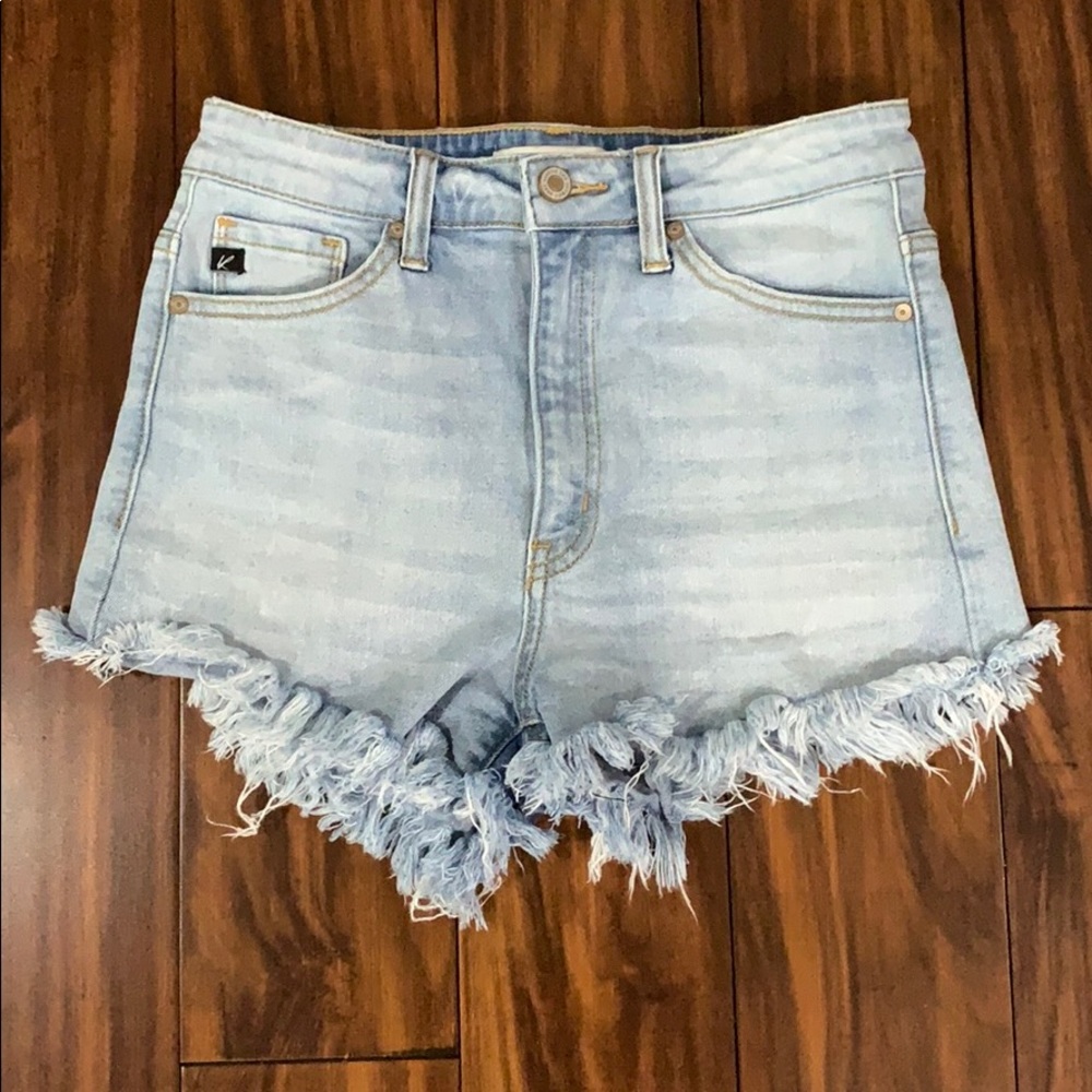 Like new Kancan high rise cut off shorts